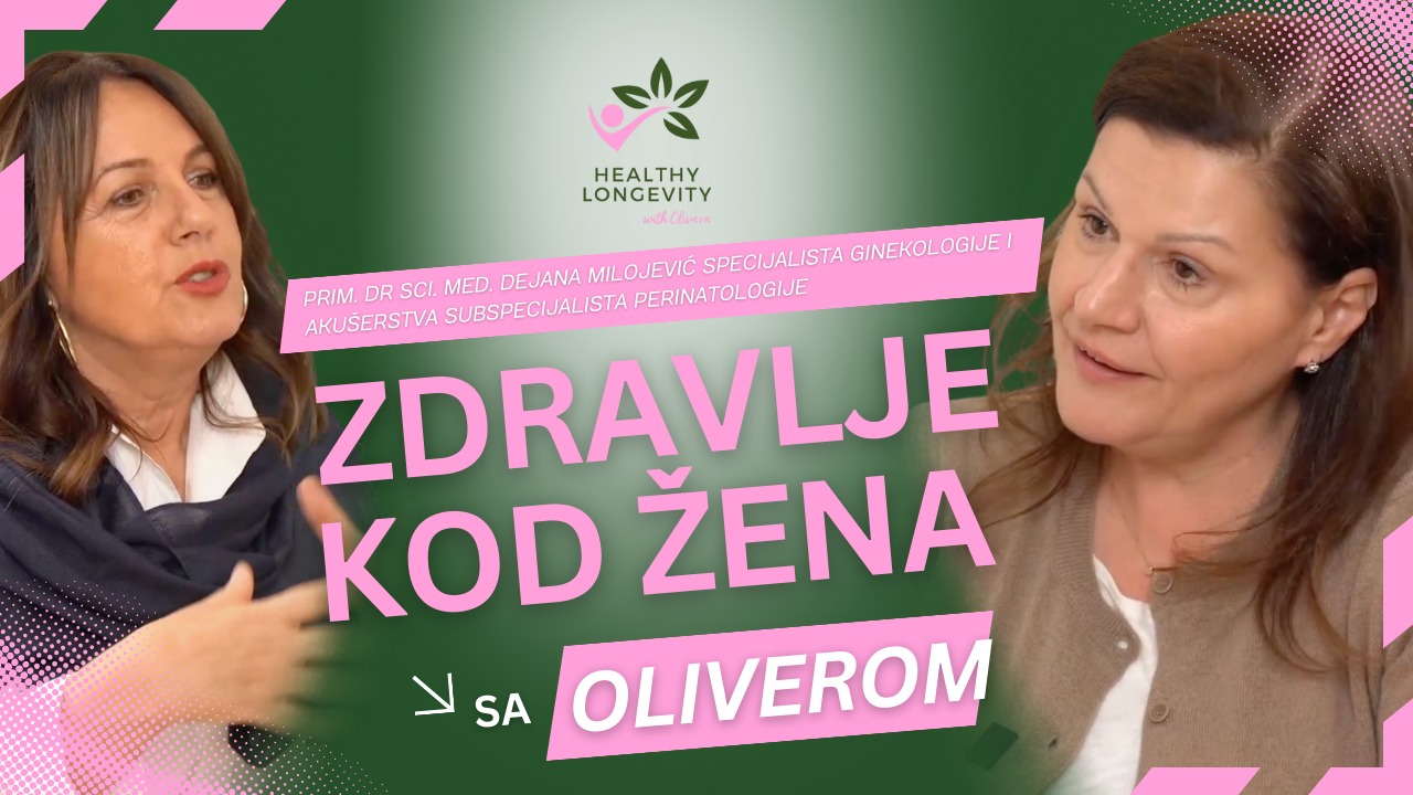 Healthy Longevity #1 - Prim. dr sci. med. Dejana Milojević - ZDRAVLJE ŽENE DANAS
